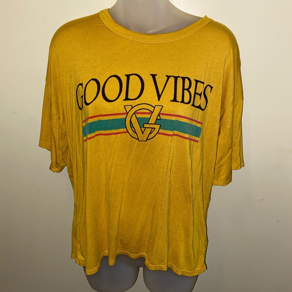 FashionNova yellow shirt